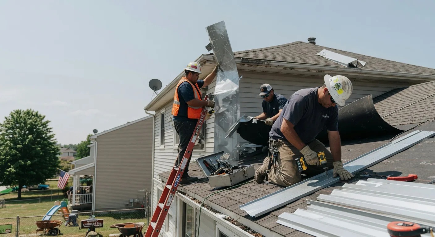 Metal Roof Repair in Guthrie Center, IA
